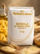 Борошно семола Semola Rimacinata 5 кг Molino Cosma 12% білка – італійське пшеничне борошно з твердих сортів пшениці Durum для пасти, макаронів, локшини, піци, хліба, фокачі, випічки, тіста - зображення 5