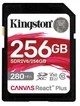 Карта пам'яті Kingston 256 GB SDXC Canvas React Plus UHS-II U3 V60 Class 10 (SDR2V6/256GB) - зображення 1