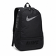 Рюкзак черный Nike с большим логотипом, 17х43х29 см, 21 литр - изображение 1