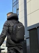 Рюкзак черный Nike с большим логотипом, 17х43х29 см, 21 литр - изображение 2