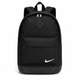 Рюкзак чорний Nike з шкіряним дном, 14х44х30 см, 25 літр - зображення 1