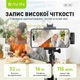 Петличний мікрофон бездротовий BAVIN MP-106 AI noise reduction Type-C Black - зображення 5