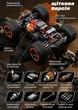 Радиоуправляемая машинка ZLL SG201 PRO 1:20 4WD на пульте управления до 40 км/ч, RC внедорожник, монстр-трак, вездеход, аккумулятор - изображение 10