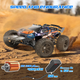 Радиоуправляемая машинка HS14321 1:14 4WD до 40 км/ч, RC монстр-трак, внедорожник на пульте управления, вездеход, аккумулятор - изображение 7