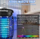 Электрическая лампа от комаров Endug KN-02 2в1 4200V UV LED уничтожитель насекомых для дома и улицы IPX6 - изображение 4