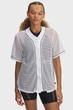 Жіночий білий кардиган Sportstyle Baseball Jersey Under Armour XS 1389637-100 - зображення 1