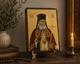 Икона Святителя Луки Крымского Войно-Ясенецкого 21×29 см на дереве с натуральным холстом, частицей ладана и подставкой - изображение 2