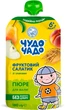 Упаковка пюре Чудо-Чадо Фруктовый салатик с Печеньем и Злаками без сахара с 6 месяцев 180 г x 12 шт (4820016255593) - изображение 3