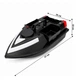Кораблик для рыбалки Lesko CZV6GPS 12000 mAh прикормочный карпа ДУ GPS 100 точек 3 отсека для прикорма - зображення 7