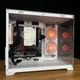 Игровой ПК Gamdias Aura GC10M V2 WH ARGB White Tower / AMD Ryzen 5 5600X (6 (12) ядер по 3.7 - 4.6 GHz) / 16 GB DDR4 / 512 GB SSD / nVidia GeForce RTX 5060, 8 GB GDDR7, 128-bit / 750W б/у - изображение 4