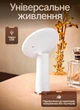 Настільне косметичне дзеркало Yiwu HP-10-1 з LED підсвічуванням USB 18.5х29 см для макіяжу гримерне дзеркальце з підсвіткою для макіяжу туалетне дзеркало з освітленням для косметолога - зображення 2