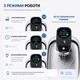Поїлка-фонтан для котів і собак Pure Tech F-018 PRO з UVC стерилізацією, акумулятором і датчиком руху 5.5 л (Сталь) - зображення 6