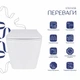 Унитаз подвесной Qtap Tern с сиденьем Soft-close QT1733052EUQW, безободочный, с технологией Ultra Quiet - изображение 3