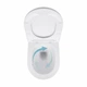 Унитаз подвесной Qtap Jay безобедочный Ultra Quiet с сиденьем Soft-close QT07335177W - изображение 6