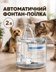 Поїлка для котів автопоїлка питний фонтан TR-244 для котів кішок собак для домашніх тварин напувалка з фільтром - зображення 1