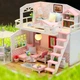 Румбокс Рожевий лофт DIY House Roombox Pink loft Інтер'єрний конструктор M033 - зображення 8