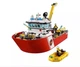 Большой детский городской конструктор City 66116 «Пожарный катер» (Fire Boat), игровой набор с кораблем, горящим маяком и минифигурками (412 деталей) - изображение 6