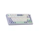 Клавиатура Aula F75 Gasket Greywood V3 switch Hot-Swap PBT Wireless/Bluetooth/USB White (6948391208640) - изображение 3