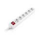 Сетевой фильтр питания REAL-EL RS-6 Protect M 5m, white (EL122300035) - изображение 4