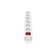 Сетевой фильтр питания REAL-EL RS-6 Protect M 5m, white (EL122300035) - изображение 5