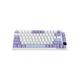 Клавиатура Ajazz AK820 Pro Flying Fish Switch Purple RGB USB/Wireless/Bluetooth UA Purple (AK820PRO-FF-PWB) - изображение 4