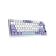 Клавиатура Ajazz AK820 Pro Flying Fish Switch Purple RGB USB/Wireless/Bluetooth UA Purple (AK820PRO-FF-PWB) - изображение 5