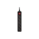 Мережевий фільтр живлення REAL-EL RS-PROTECT M 10m, black (EL122300037) - зображення 2