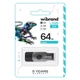 USB флеш накопитель Wibrand 64GB Lizard Black USB 3.2 Gen 1 (USB 3.0) (WI3.2/LI64P9B) - изображение 4