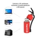 USB флеш накопитель ColorWay Fire 64 GB USB 3.0 Red (CW-USBFE64) - изображение 9