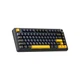 Клавиатура Aula F75 Gasket Greywood V3 switch Hot-Swap PBT Wireless/Bluetooth/USB Black (6948391208626) - изображение 4