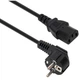 Кабель питания C13 3.0m 1mm2 Vinga (VCPPC1C133BK) - изображение 2