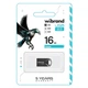USB флеш накопичувач Wibrand 16GB Hawk Black USB 2.0 (WI2.0/HA16M1B) - зображення 3