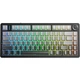 Клавіатура Aula F75 Gasket Reaper Switch Hot-Swap RGB Bluetooth/Wireless/USB UA Black/Grey (6948391209913) - зображення 2