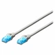 Патч-корд 2м, UTP, cat.5e, AWG 26/7, CCA, PVC, grey Digitus (DK-1512-020) - зображення 2