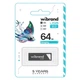 USB флеш накопитель Wibrand 64GB Stingray Grey USB 2.0 (WI2.0/ST64U5G) - изображение 3
