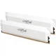 Модуль пам'яті для комп'ютера DDR5 64GB (2x32GB) 6400 MHz Pro Overclocking White Micron (CP2K32G64C40U5W) - зображення 3