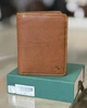 Коричневий гаманець чоловічий Visconti TSC44 TAN Lucca c RFID - зображення 5