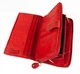 Красный женский портмоне из натуральной кожи Ashwood D84 Red - изображение 6