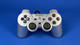 Набор Консоль Sony PlayStation 2 Slim SCPH-7xxx Limited Edition Chip Silver Б/У + Геймпад Проводной DualShock 2 - изображение 6