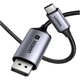 Кабель мультимедійний USB-C to DisplayPort M 1.0m 8K CM556 black Ugreen (25157) - зображення 3