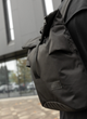 Городской водоотталкивающий городской рюкзак-ролтоп Sambag RollTop из ткани Черный - изображение 8