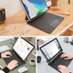 Чехол-клавиатура Rii для iPad Air 10.9"/11" и iPad Pro 11", Bluetooth, трекпад, подсветка, черный - изображение 8