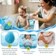 Набір з 12 органічних бомбок для дітей BATH BOMB GIFT із сюрпризом для ванни - зображення 6