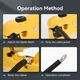 Инструмент для снятия изоляции Vention KEBY0 Желтый (6922794790018) - изображение 12