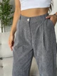 Жіночі вельветові брюки звужені донизу Uaclothes 42-44 Сірий (like39215-196521349) - изображение 2