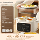 Мультиварка-пароварка Midea MD-DZC2501, 4.5 л, з водяною банею - зображення 2