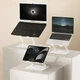 Підставка для ноутбука Laptop Stand 10-17" Aluminum Alloy Media-Tech біла (MT2661W) - изображение 9