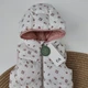 Жилет стеганый для девочки C&A теплый на флисе BS001506 размер 80 - изображение 5