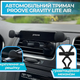 Автодержатель для телефона Proove Gravity Lite Air Outlet Car Mount 360° с гравитационным зажимом, на дефлектор, черный - изображение 3