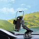 Автотримач Proove Longway Plaid Suction Type Car Mount на панель і скло для телефону 4.7–6.9", вакуумний, чорний - зображення 2